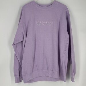 Valentine EMBROIDERED SWEATSHIRT NWOT